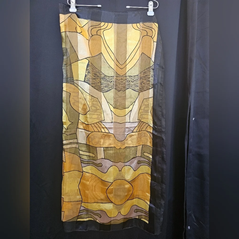Vintage Pablo Picasso Silk Scarf Art Artist Spanish Painter
